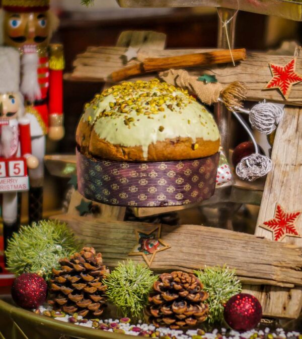 Panettone artigianale al pistacchio - Oro Verde di Sicilia - Gran Cafè Opera Shop