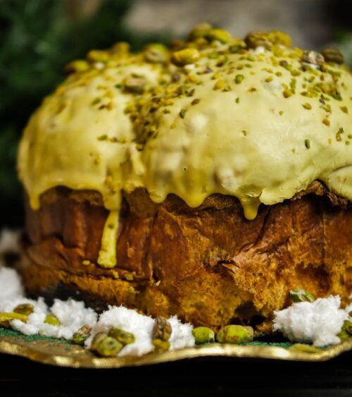 Panettone al pistacchio artigianale - Gran Cafè Opera